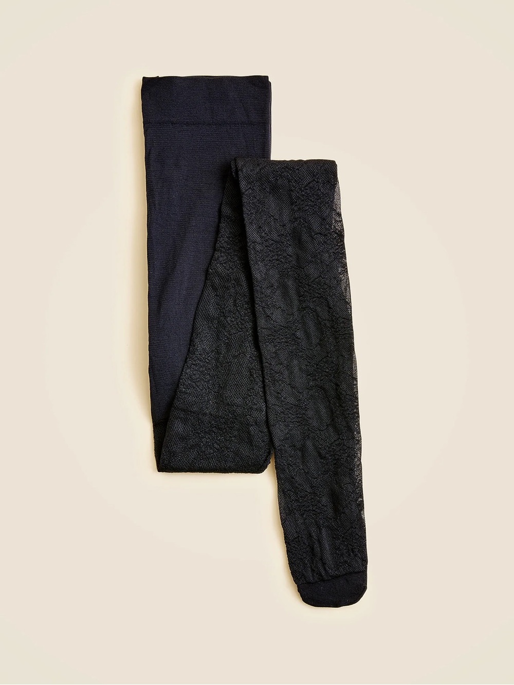 $36 msrp NWT j crew floral lace tights size XL